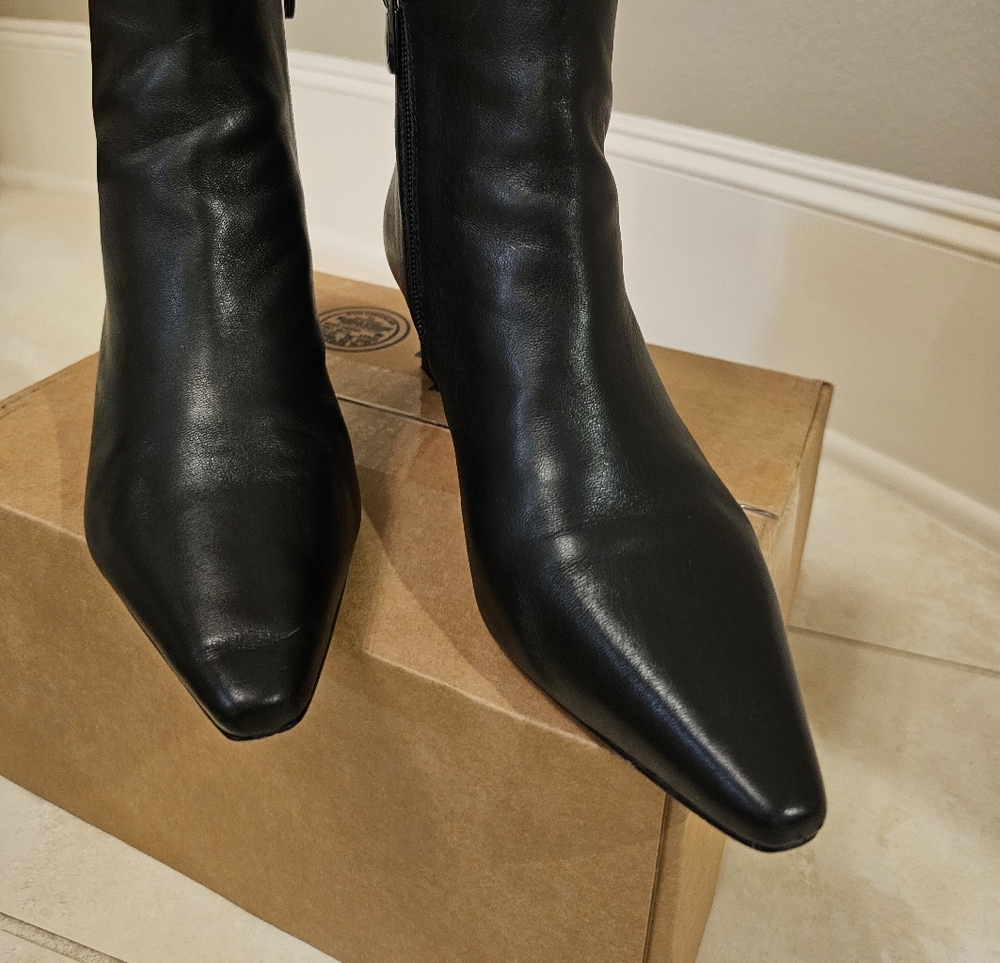 8.5M Franco Sarto Leather Booties